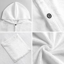 Cargar imagen en el visor de la galería, Sudadera con capucha para adolescentes RTDP09 personalizado con patrón foto texto (impresión de imagen única)