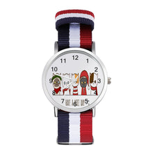 Cargar imagen en el visor de la galería, Reloj Correa de Nailon Personalizado | Estilo Preppy y Casual