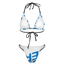 Cargar imagen en el visor de la galería, Traje de baño triangular sexy para mujer SDS0314 personalizado con patrón foto texto (impresión de imagen única)