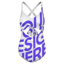 Cargar imagen en el visor de la galería, Bañador de una pieza para mujer SDSYY002 personalizado con patrón foto texto (impresión de imagen única)