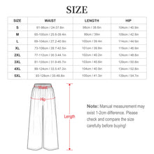 Cargar imagen en el visor de la galería, Pantalón Ancho de Cintura Alta Elástica Personalizable para Mujer