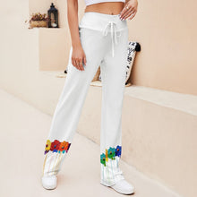 Cargar imagen en el visor de la galería, Pantalón Yoga Recto con Cordón | Pantalón Chándal Mujer Holgado