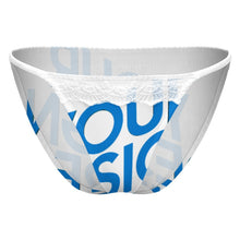 Cargar imagen en el visor de la galería, Tanga de Encaje para Mujer LM670 personalizado con patrón foto texto