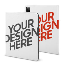 Cargar imagen en el visor de la galería, Funda para iPad versión libro de alta calidad para iPad Pro Air 2021 2020 con ranura para bolígrafo personalizado con patrón foto texto (impresión de imágenes múltiples)