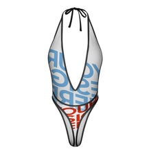 Cargar imagen en el visor de la galería, Ropa interior sexy con escote en V profundo para mujer SDSQQ004 personalizado con patrón foto texto