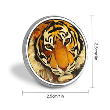 Cargar imagen en el visor de la galería, Pin Metálico Redondo Personalizado (Tamaño Clásico 2,5 cm)