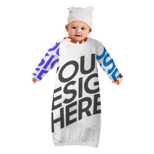 Cargar imagen en el visor de la galería, Saco de dormir de alta calidad LM229 personalizado con patrón foto texto (impresión de imágenes múltiples)