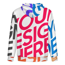 Cargar imagen en el visor de la galería, Sudadera con Cremallera para Adolescentes LM516 personalizado con patrón foto texto (impresión de imágenes múltiples)
