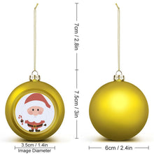 Cargar imagen en el visor de la galería, Bola de Navidad Personalizada Irrompible con tu Foto