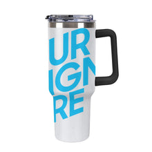 Cargar imagen en el visor de la galería, Taza de acero inoxidable 304 de gran capacidad para coche personalizado con patrón foto texto