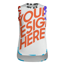 Cargar imagen en el visor de la galería, Camiseta de tirantes deportiva y de yoga para mujer MWL620 personalizado con patrón foto texto (impresión de imágenes múltiples)