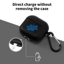 Cargar imagen en el visor de la galería, Funda protectora para auriculares Bluetooth AirPods 4 personalizado con patrón foto texto