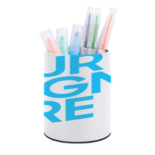 Cargar imagen en el visor de la galería, Portalápices de PU Soporte redondo para bolígrafos compartimentos para lápices y organizador para suministros de escritorio esenciales BG1613009 Personalizado Personalizada con Foto, Texto o Logo