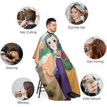 Cargar imagen en el visor de la galería, Delantal de Barbería Profesional Personalizable | Capa de Corte Resistente