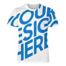 Cargar imagen en el visor de la galería, Camiseta Ice Silk con Estampado Integral para Hombre OMDT01 personalizado con patrón foto texto (impresión de imagen única)