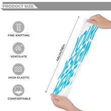 Cargar imagen en el visor de la galería, Calcetines de moda unisex con 2 largos disponibles (46 cm, 60 cm) personalizado con patrón foto texto