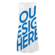 Cargar imagen en el visor de la galería, Vestido sin mangas para mujer LM412 personalizado con patrón foto texto