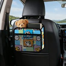 Cargar imagen en el visor de la galería, Organizador de Asiento de Coche Personalizado | Bolsa de Almacenamiento PU