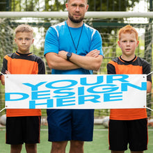 Cargar imagen en el visor de la galería, Banner de actividades para festivales y celebraciones culturales (horizontal) personalizado con patrón foto texto