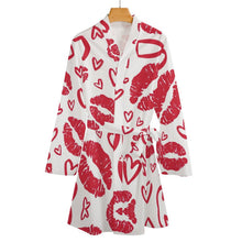 Cargar imagen en el visor de la galería, Bata Kimono de Satén Personalizada | Ropa de Casa y Novias