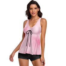 Cargar imagen en el visor de la galería, Tankini Tallas Grandes Mujer S-6XL | Bañador Dos Piezas con Short