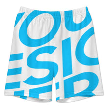 Cargar imagen en el visor de la galería, Conjunto de pijama de manga corta para niños LM131 con texto personalizado con patrón foto texto (impresión de imagen única)