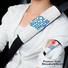 Cargar imagen en el visor de la galería, Almohadilla para Cinturón de Seguridad para Coche / Protector de Cinturón de Seguridad Suave Cómodo para Proteger Cuello Hombros para Adultos Niños Personalizada con Foto Logo Patrón Texto (Impresión Completa de Una Imagen)