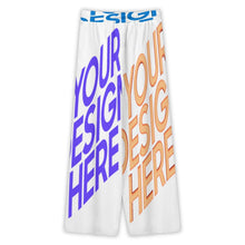 Cargar imagen en el visor de la galería, Pantalones casuales de corte recto para hombre D7P personalizado con patrón foto texto (impresión de imágenes múltiples)