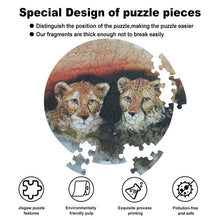 Cargar imagen en el visor de la galería, Puzzle de Madera Irregular con Formas de Animales | Tu Foto Única