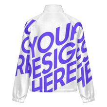 Cargar imagen en el visor de la galería, Chaqueta de Cuello Alto para Mujer LM552 personalizado con patrón foto texto (impresión de imagen única)