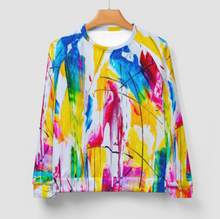 Cargar imagen en el visor de la galería, Sudadera de hombre A27H personalizado con patrón foto texto (impresión de imagen única)