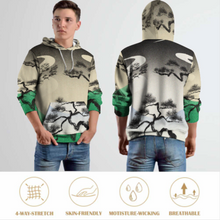 Cargar imagen en el visor de la galería, Sudadera con capucha para hombre A37H personalizado con patrón foto texto (impresión de imágenes múltiples)