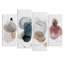 Cargar imagen en el visor de la galería, Póster Cuadro Imagen Lienzo Pintura Colgante de 4 Paneles Diseño de Múltiples Imágenes (Combinación Vertical) Cuadro de lienzo Pintura de 4 partes GY0903229 Personalizado Personalizada con Foto, Texto o Logo