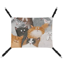 Cargar imagen en el visor de la galería, Hamaca para mascotas cama para mascotas, columpio para gatitos de madera maciza, silla y hamacas 2 en 1 cama de descanso para gatos CW1508000 Personalizado Personalizada con Foto, Texto o Logo