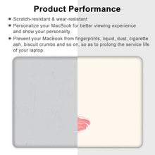 Cargar imagen en el visor de la galería, Adhesivo decorativo Funda Pegatinas para ordenador portátil compatible con MacBook Personalizada con Foto Texto o Logo