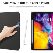 Cargar imagen en el visor de la galería, Funda para iPad Pro 2020 (11 in) Protección de Esquina, Soporte para Pencil con Función Atril Apagado Automático 3C0707009 Personalizado Personalizada con Foto, Texto o Logo