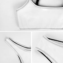 Cargar imagen en el visor de la galería, Bandeau Bikini Sexy con Tirantes de Mujer S100D55 Personalizado con Impresión Completa de múltiples imágenes con Foto Logo Patrón Texto