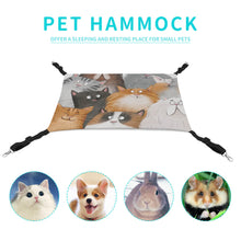Cargar imagen en el visor de la galería, Hamaca para mascotas cama para mascotas, columpio para gatitos de madera maciza, silla y hamacas 2 en 1 cama de descanso para gatos CW1508000 Personalizado Personalizada con Foto, Texto o Logo