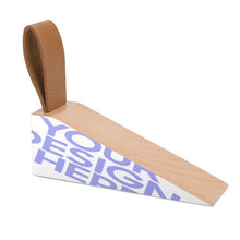 Cargar imagen en el visor de la galería, Tope de Puerta Adhesivo de Madera para Suelo JJ0529019 Personalizado Impresion Completa de Una Imagen con Foto Logotipo Patrón Texto