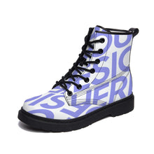 Cargar imagen en el visor de la galería, Botas altas para mujer hombre Diseño Simétrico para mujer hombre FS0812000 Personalizados con Impresión Completa con Foto Logo Patrón Texto