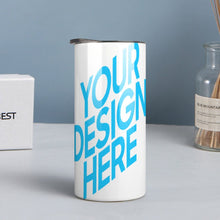 Cargar imagen en el visor de la galería, Taza de viaje Taza de Café Taza Térmica Vaso Vertical de Acero Inoxidable 304 para Oficina Hogar Aire Libre JJ0520151 Personalizada con Foto Logo Patrón Texto