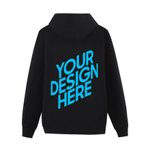 Cargar imagen en el visor de la galería, Sudadera Suelta de Algodón con Capucha y Bolsillo Canguro para Mujer FS0816016 Personalizada con Impresión Trasera con Foto Logo Patrón Texto