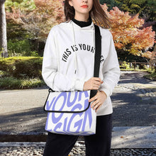 Cargar imagen en el visor de la galería, Bolsa de Bandolera de Moda / Bolsa de Hombro Capacidad Grande para Jóvenes Mujer Hombre XB0614004 Personalizada Impresión Completa de Una Imagen con Foto Logo Patrón Texto