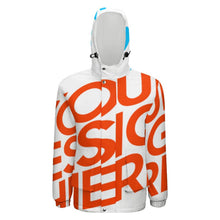 Cargar imagen en el visor de la galería, Chaqueta corta deportiva moderna gruesa con forro polar para hombre A679 Personalizada con Impresión Completa de una imagen con Foto Logo Patrón Texto