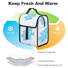 Cargar imagen en el visor de la galería, Bolsa del Almuerzo de Poliéster con Diseño Personalizado de Tu Imagen Online