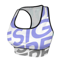 Cargar imagen en el visor de la galería, Conjunto deportivo de yoga camiseta sin mangas pantalones cortos para mujer ABTZ Personalizado con Impresión Completa con Foto Logo Patrón Texto