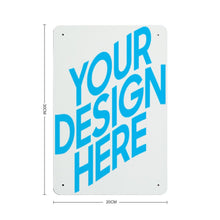 Cargar imagen en el visor de la galería, GY0903032 Pintura Colgante de Hierro Vertical con Impresión UV de Diseño Personalizado con Tus Textos o ImágenesPintura Colgante de Hierro Vertical con Impresión UV de Diseño Personalizado con Tus Textos o Imágenes