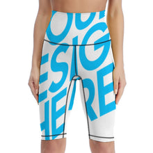 Cargar imagen en el visor de la galería, Pantalones Cortos de Yoga Ajustados Mallas de Fitness Deportes YJ047 Personalizados con Impresión Completa con Foto Logo Patrón Texto