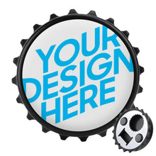 Cargar imagen en el visor de la galería, Abridor Sacacorchos Abrebotellas / Imanes de Nevera Refrigerador Personalizado con Foto Nombre Logo