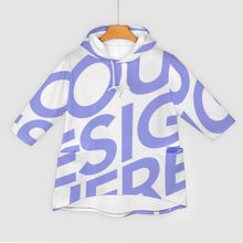 Cargar imagen en el visor de la galería, Sudadera con Capucha con Oreja Animal Suelta de Manga 3/4 para Mujer SDS004 Personalizada Impresion Completa de Una Imagen con Foto Logo Patrón Texto